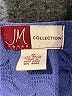 JM Collection Blue Short Sleeve Top Size 1X - photo 7