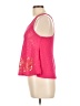Mudd 100% Polyester Pink Sleeveless Top Size L - photo 5