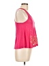 Mudd 100% Polyester Pink Sleeveless Top Size L - photo 4
