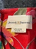 Jaclyn Smith 100% Rayon Floral Red Short Sleeve Blouse Size XL - photo 7