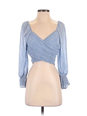 krush 3/4 Sleeve Blouse (view 1)