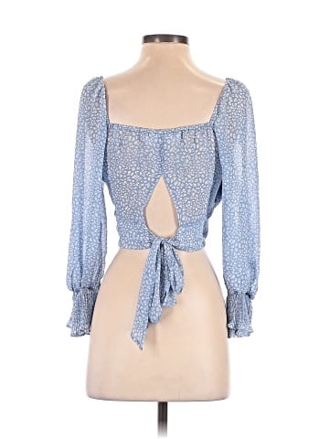 krush 3/4 Sleeve Blouse (view 2)
