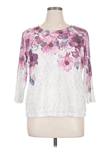 Alfred Dunner 3/4 Sleeve Blouse (view 1)