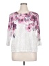 Alfred Dunner White 3/4 Sleeve Blouse Size XL (petite) - photo 1