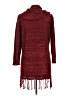 Reba Burgundy Poncho Size L - photo 2
