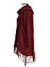 Reba Burgundy Poncho Size L - photo 5