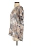 XCVI Tie-dye Tan Short Sleeve Blouse Size S - photo 5