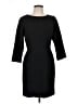 Talbots Solid Black Cocktail Dress Size 10 - photo 1