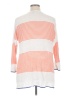 Old Navy Stripes Orange Pullover Sweater Size XL - photo 2