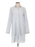 Lands' End 100% Polyester Blue 3/4 Sleeve Blouse Size S - photo 1