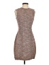 Theory Tweed Brown Cocktail Dress Size 2 - photo 1