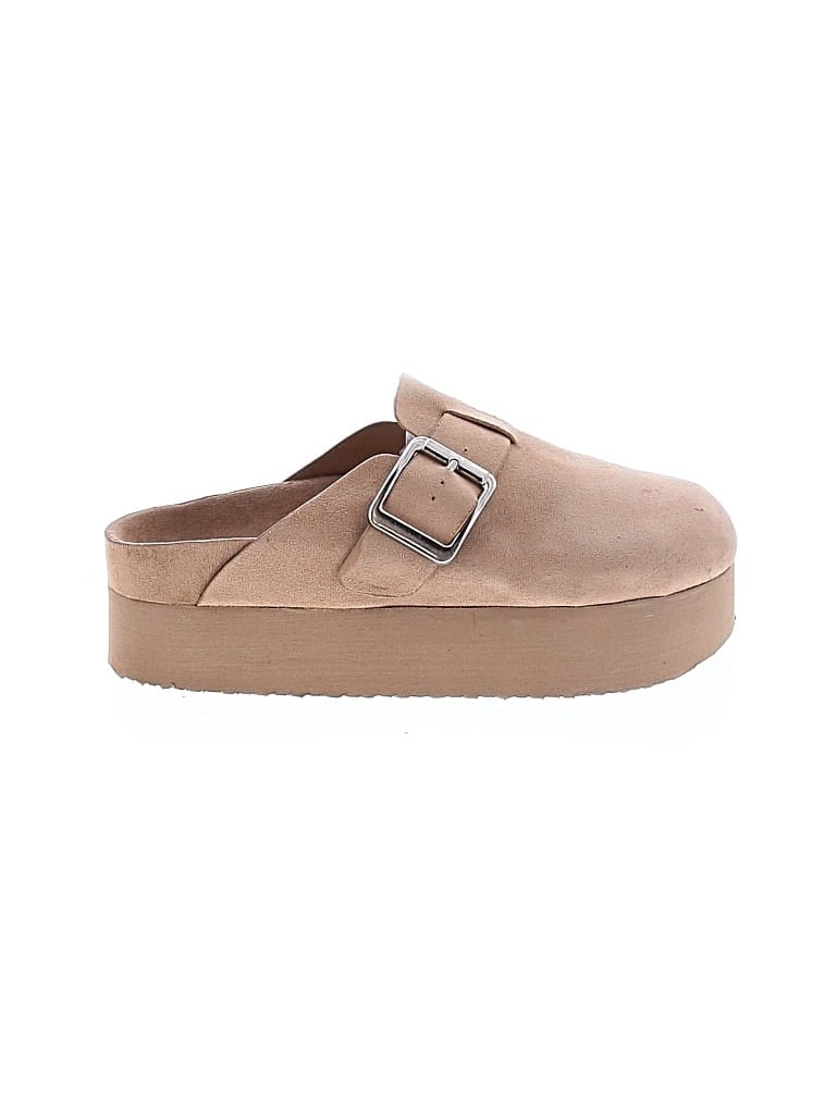 Pre-owned Madden Girl Mule/clog In Tan