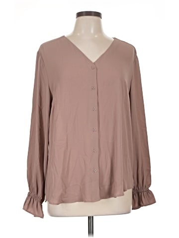 T Tahari Long Sleeve Blouse (view 1)