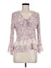 Robbie Bee 100% Polyester Pink 3/4 Sleeve Blouse Size M - photo 1