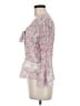 Robbie Bee 100% Polyester Pink 3/4 Sleeve Blouse Size M - photo 5