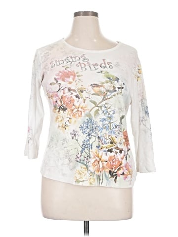 Cactus 3/4 Sleeve Top (view 1)