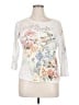 Cactus White 3/4 Sleeve Top Size XL - photo 1