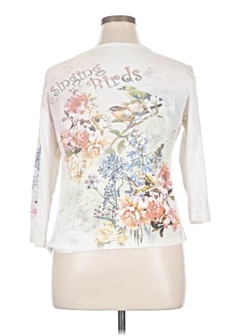 Cactus 3/4 Sleeve Top (view 2)