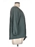 Green Envelope Gray 3/4 Sleeve Blouse Size L - photo 4