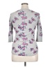 Bongo 100% Cotton Gray 3/4 Sleeve Top Size XL - photo 2