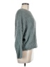 If It Were Me Teal Pullover Sweater Size M - photo 4