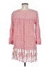 Bongo 100% Rayon Pink 3/4 Sleeve Blouse Size M - photo 2