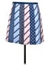 Vineyard Vines 100% Silk Blue Silk Skirt Size 6 - photo 2