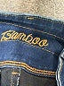 Bamboo Solid Blue Jeans Size 00 - photo 4