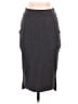 Apt. 9 Solid Gray Casual Skirt Size XS - photo 1