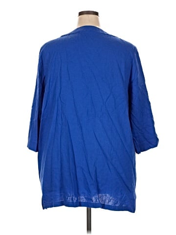 Jessica London 3/4 Sleeve Blouse (view 2)