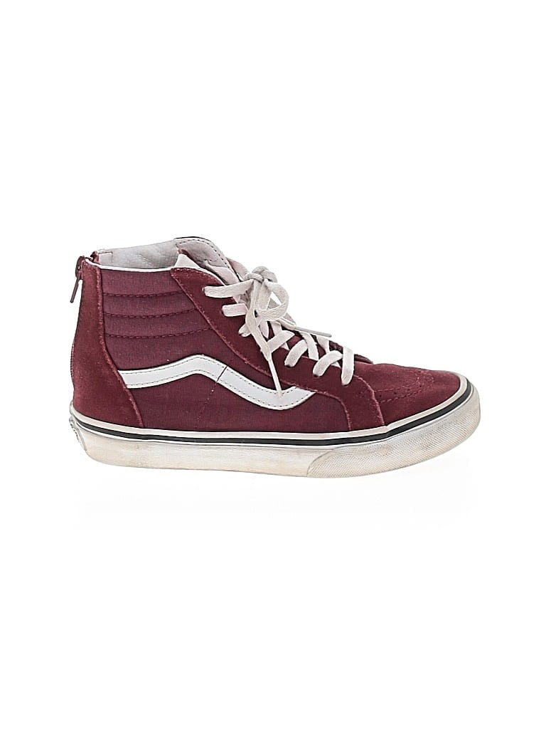 Pre-owned Vans Kids' Sneakers In Burgundy