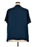 BLOOMCHIC 100% Polyester Blue Short Sleeve Blouse Size 22 - photo 2