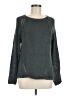 Miss Me Metallic Gray Pullover Sweater Size M - photo 1