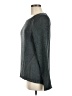 Miss Me Metallic Gray Pullover Sweater Size M - photo 5