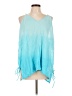 Rip Curl Teal Sleeveless Blouse Size L - photo 1