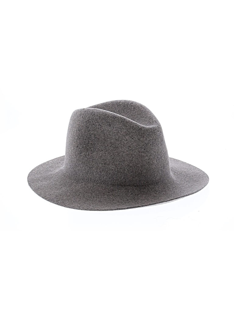 Pre-owned Rag & Bone Fedora In Gray