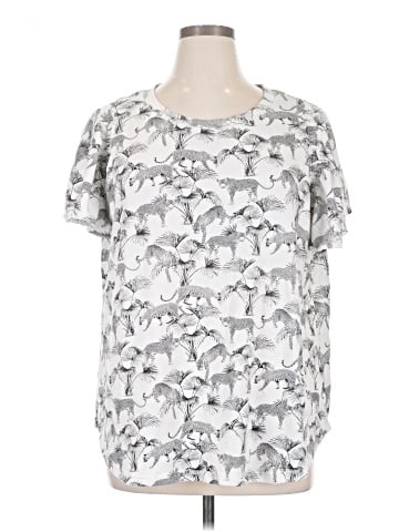 Jane and Delancey Short Sleeve Blouse (view 1)