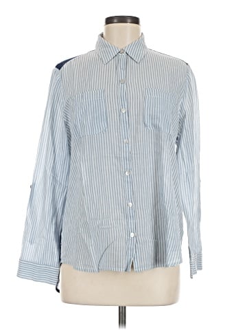 Chico's Long Sleeve Button-Down Shirt (view 1)