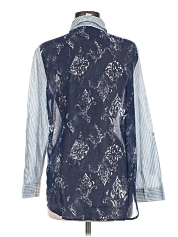 Chico's Long Sleeve Button-Down Shirt (view 2)