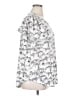 Jane and Delancey Silver Short Sleeve Blouse Size 1X - photo 4
