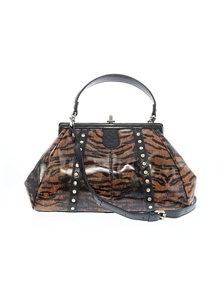 Pre-owned Patricia Nash Satchel In Brown