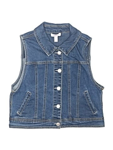 Pony Tails Denim Vest (view 1)