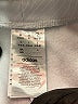 Adidas 100% Polyester Solid Gray Track Pants Size M - photo 7