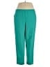 Teddi Solid Teal Casual Pants Size 14 - photo 1