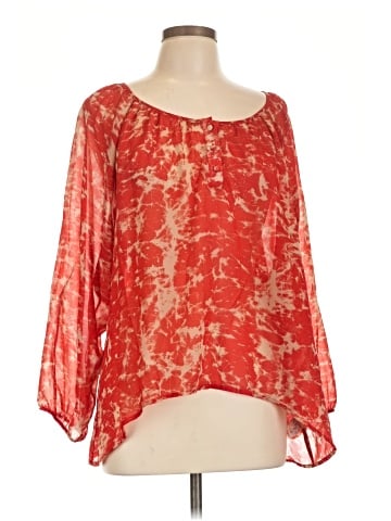 Willi Smith 3/4 Sleeve Blouse (view 1)