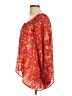 Willi Smith 100% Polyester Red 3/4 Sleeve Blouse Size L - photo 5