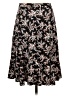 Talbots Print Black Casual Skirt Size 2 Petite - photo 2