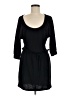 Lanston Solid Black Casual Dress Size M - photo 1