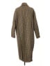 Zara Houndstooth Brown Coat Size L - photo 2