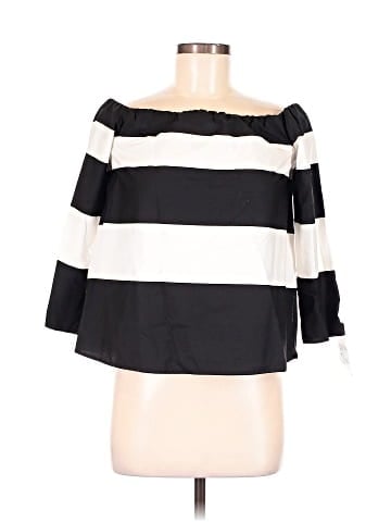 Zara Basic 3/4 Sleeve Top (view 1)